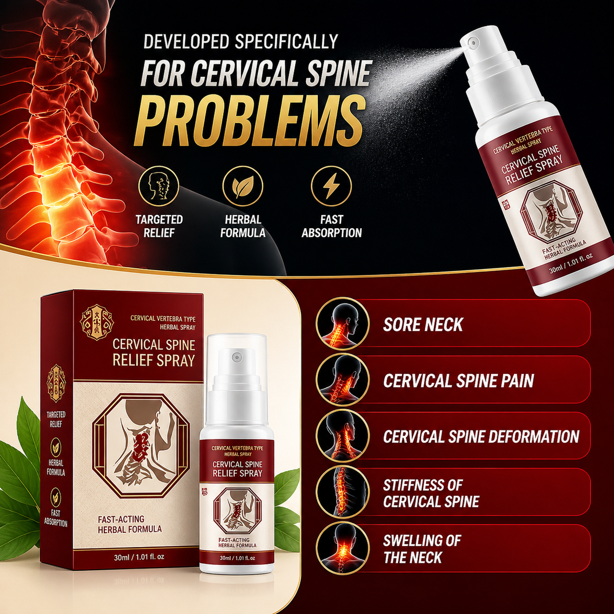 Cervical Spray